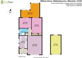 Floorplan 2D  51 Willow Drive