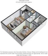 52 Healey Court 3D Floorplan