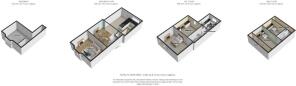 3d Floorplan - Castle Road Matt Clinton EweMove Ke