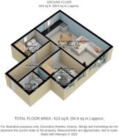 Floorplan 3D (Ground Floor)