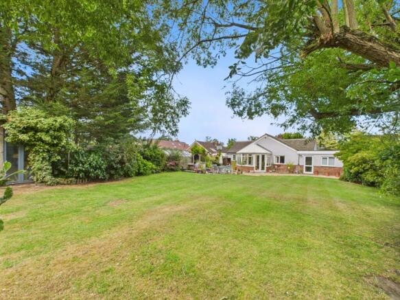 Rear garden
