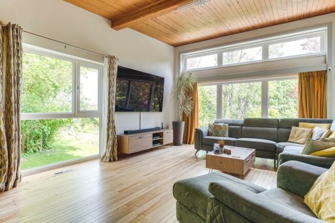 Open plan living room