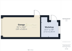 Floorplan garage and workshop
