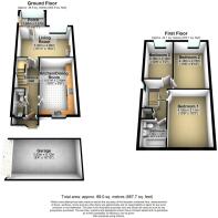 10 Fox Tor Close 3d floorplan