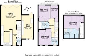 64 Shearwater Drive 2d floorplan