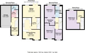 23 Hollyhock Way, Paignton 2d floorplan