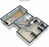 Floorplan 3D (Ground Floor)
