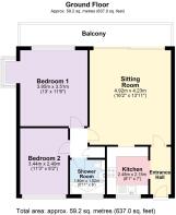 1a Silverbridge Close, Paignton 2d floorplan
