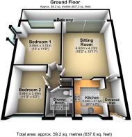 1a Silverbridge Close, Paignton 3d floorplan