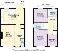 43 Wilkins Drive, Paignton 2d floorplan