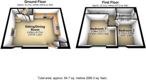 4 Collaton Mews, Paignton 3d