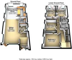 15 Elm Tree Drive, Stoke Gabriel Totnes_ 3D floorp
