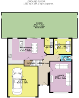 2D Floorplan - Ground Floor