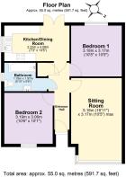 14 Clifton Crescent, Paignton 2d floorplan