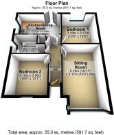 14 Clifton Crescent, Paignton 3d floorplan