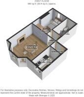 Flat 2, 28 Morton Road 3D