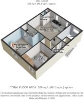 Flat426MortonRoadExmouthDevonEX81BA 3D