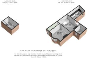 3D Floorplanbasementgroundfloor