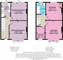 8 Brockley Grove-2d colour floorplan