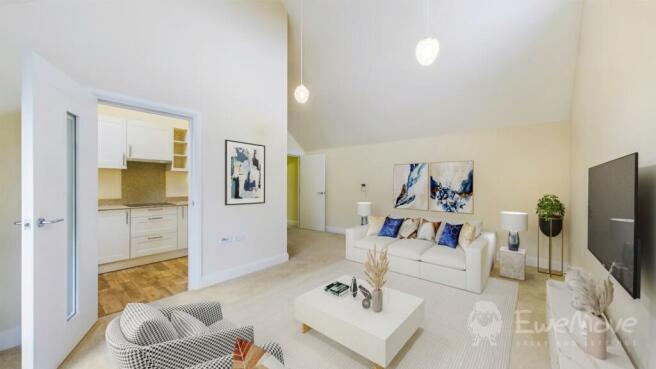 Spacious and light living space