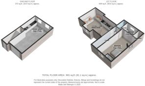 Coach House 3D Floor plan