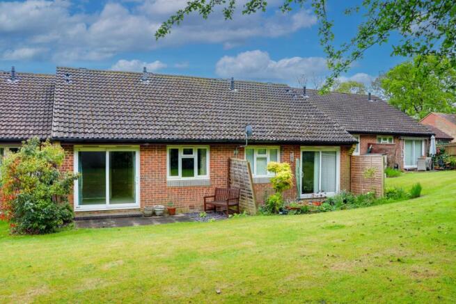 Rear view of the property