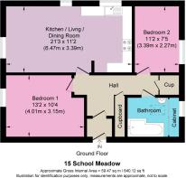 Coloured 2D Floorplan