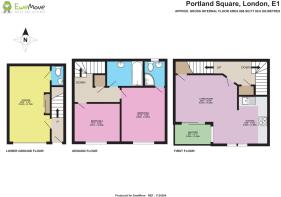 2 bedroom duplex for sale in Portland Square, London, E1W