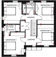 Halton first floorplan