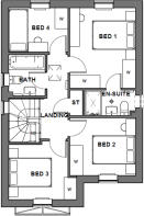 Standard Kingsley First Floorplan