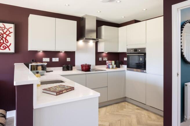 Kitchen in the Rockley 3 bedroom home