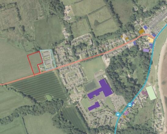 Location within the village of Lamlash