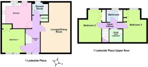 1 Ladeside Place, Shiskine - 2D