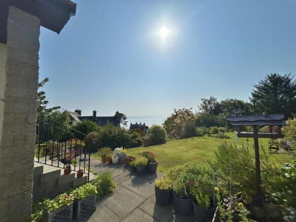 Gardens and view