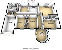 3 Kinneil Park, Lamlash 3D