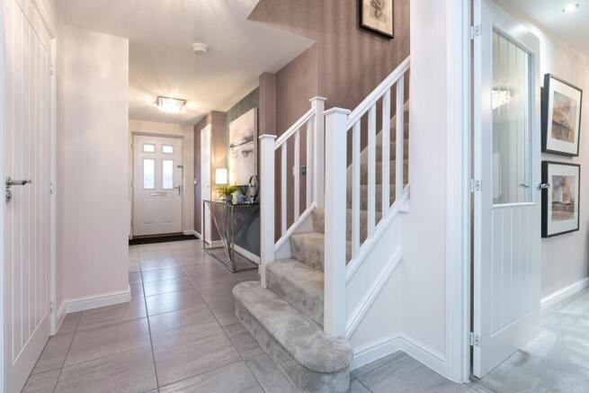 Wow your friends with an impressive hallway