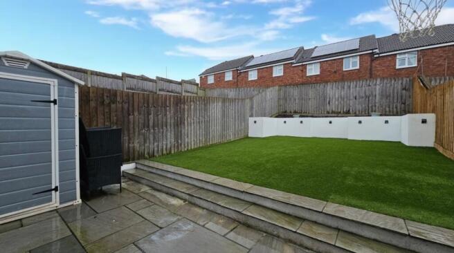 Rear garden