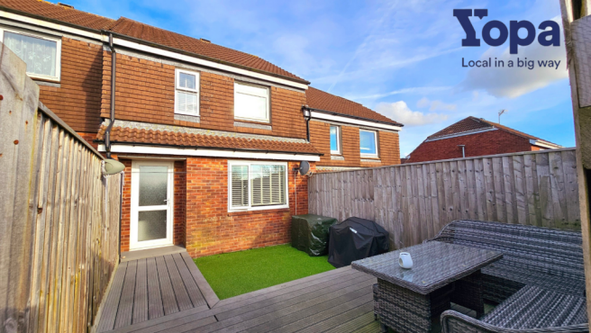Rear garden