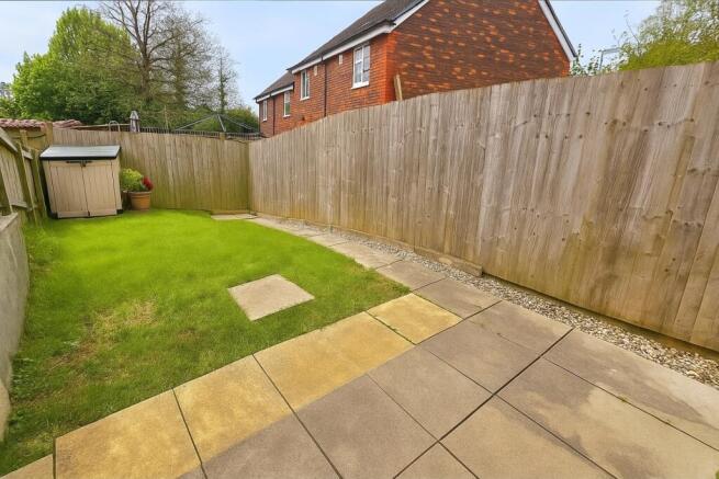 Rear garden