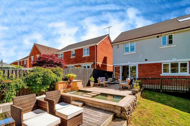 Rear garden