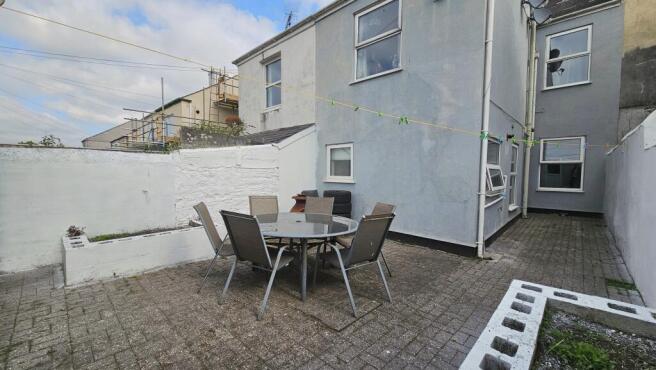 Rear garden