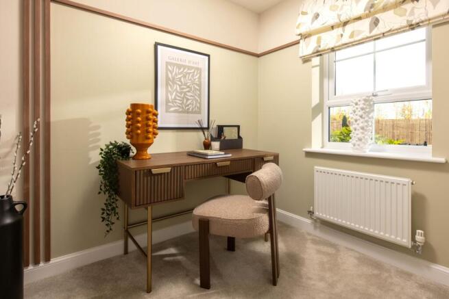 Internal image of the study in the Kingsville 3 bedroom home