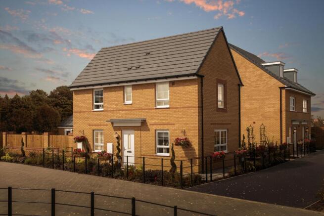 Exterior view of our 3 bed Moresby home