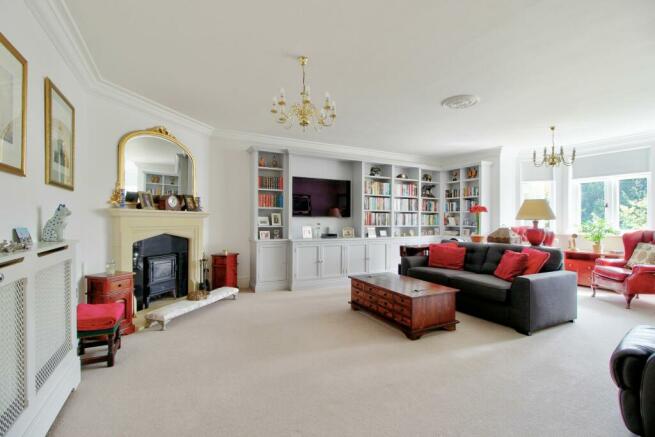 Spacious living room (c 7.5m x 5.5m)