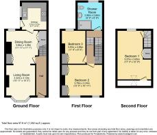 3 bedroom terraced house for sale in Winstanley Crescent, Ramsgate, CT11