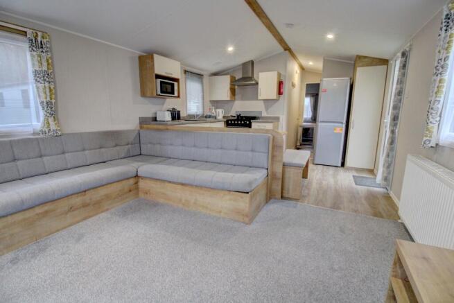 Open plan living space