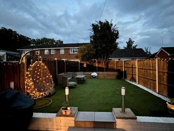 Rear garden