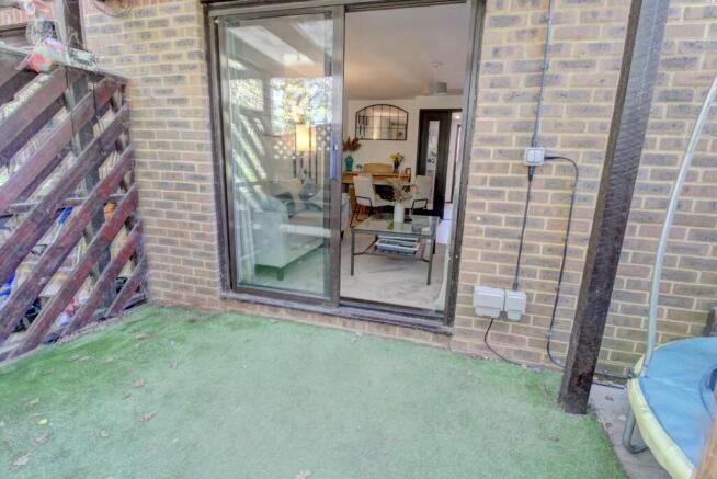 Rear garden