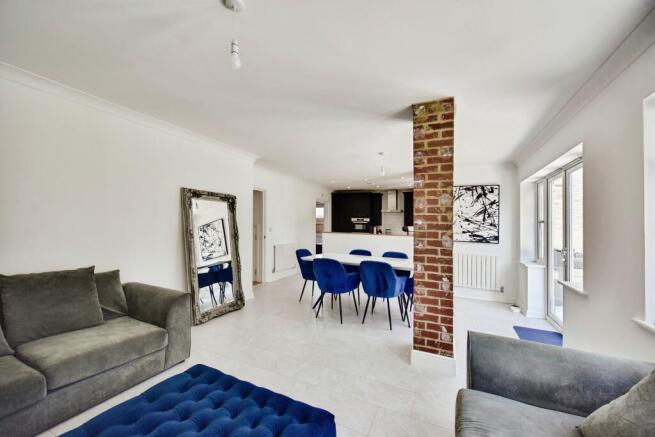 Open Plan Kitchen & Dining View