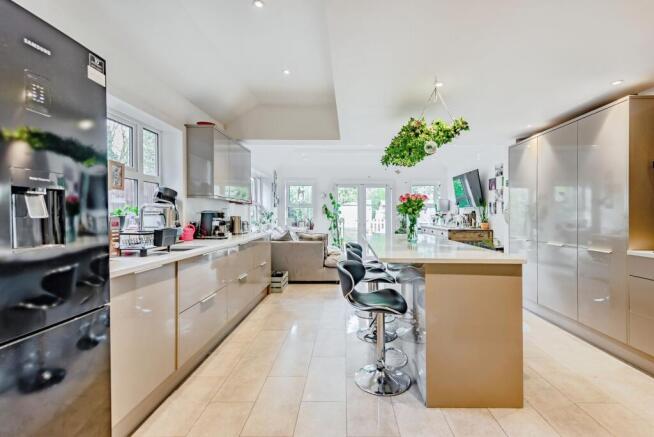 Open plan living space